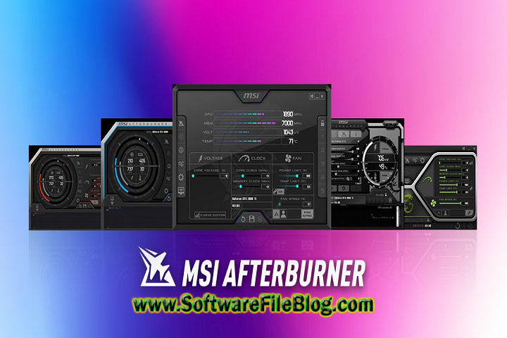 MSI Afterburner V 4.6.4 PC Software with crack