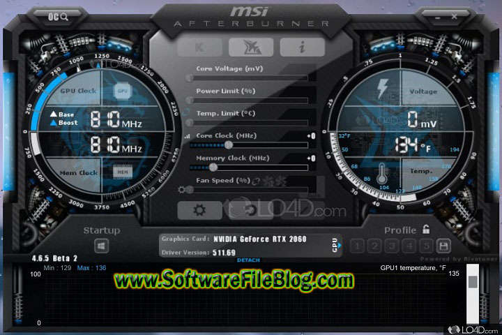 MSI Afterburner V 4.6.4 PC Software with patch