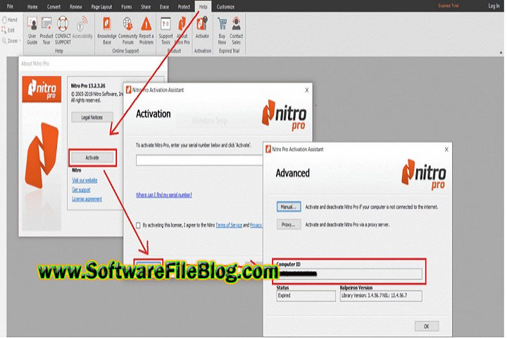 Nitro Pro V 14 PC Software with kygen