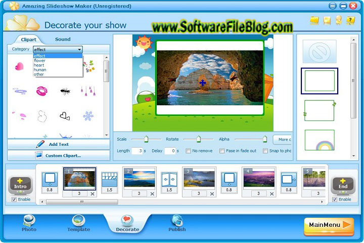 Slideshow Maker V 1.0 PC Software with kygen