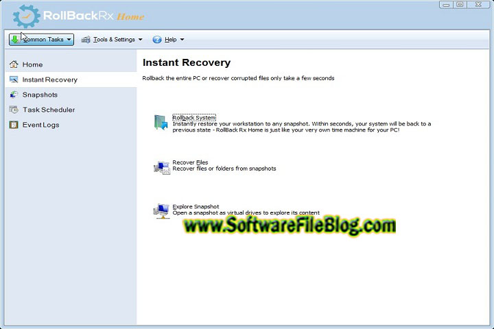 RollBack Rx Home Edition V 11.3 PC Software with patch