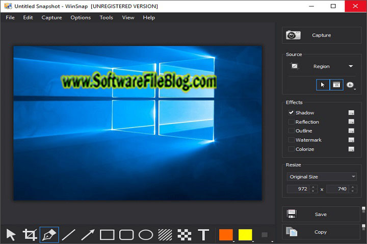 WinSnap V 6.1.1 PC Software with crack