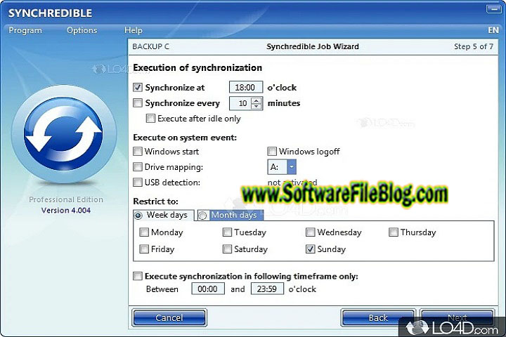 Synchredible Professional V 8.103 PC Software with crack