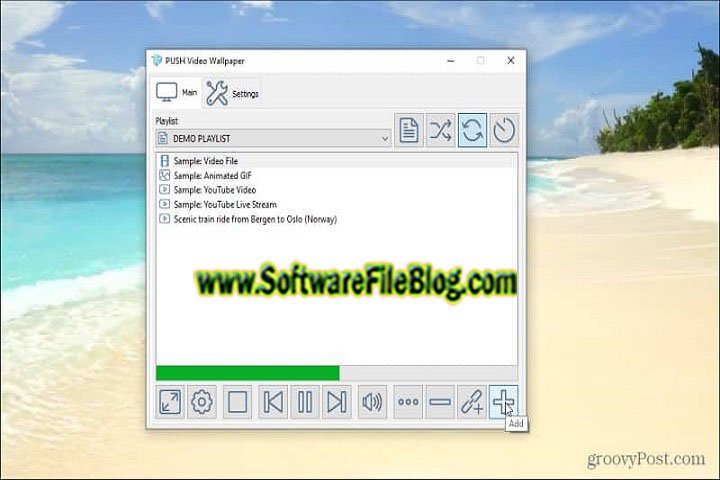 Push Video Wallpaper V 5.1 PC Software with patch