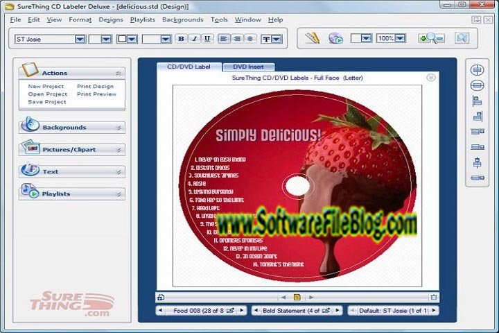 SureThing CD/DVD Labeler V 5.1.616 PC Software with patch