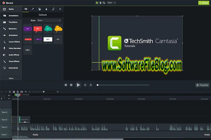 Techsmith Camtasia 2023 V 1.0 PC Software with patch