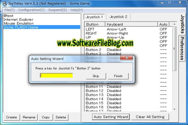 JoyToKey V 1.0 PC Software with patch