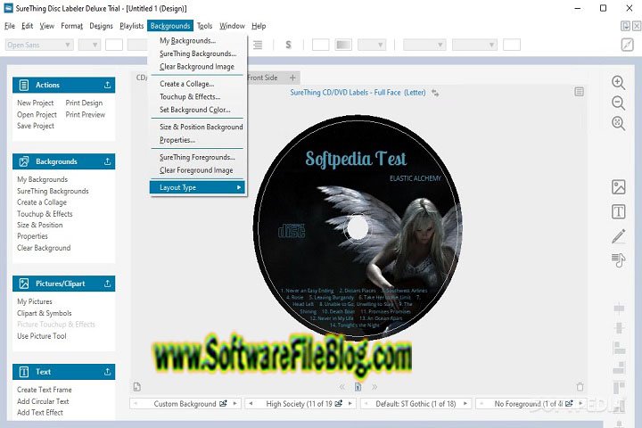 SureThing CD/DVD Labeler V 5.1.616 PC Software with kygen