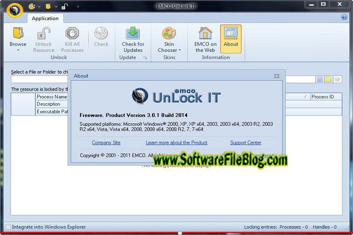 UnLock IT V 1.0 PC Software with kygen