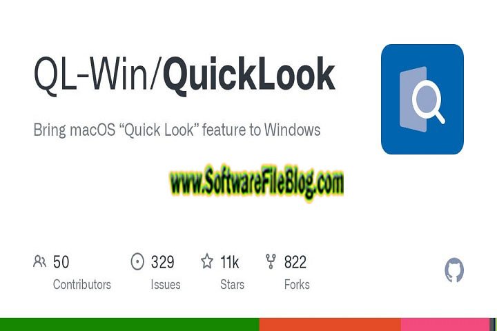Win Quick Look V 3.8.0 PC Software with kygen