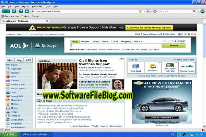 Netscape V 9.0.0.6 PC Software with kygen
