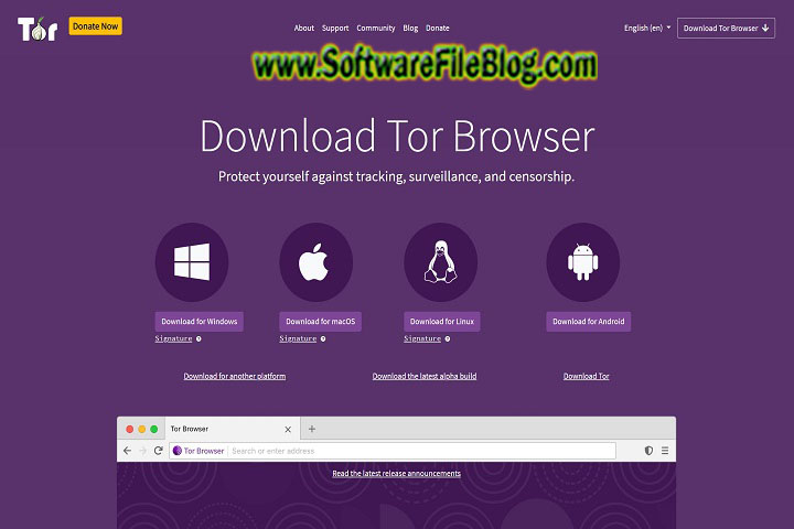 Tor Browser V 12.5.6 PC Software with kygen