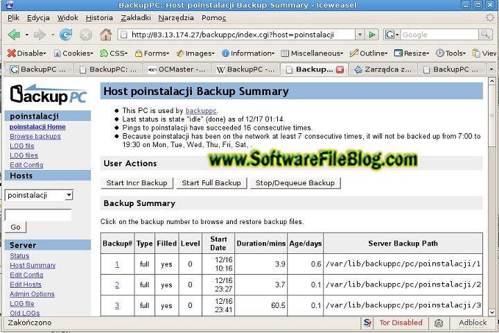  Second Backup V 9.9.06 PC Software with patch