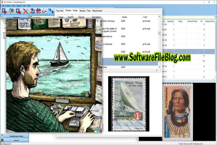 StampManage Deluxe V 1.0 PC Software with kygen