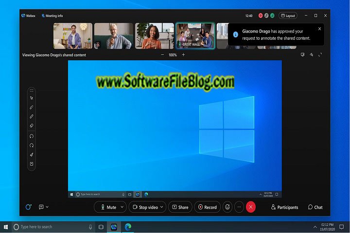 Webex V 43.10.0.27451 PC Software with patch