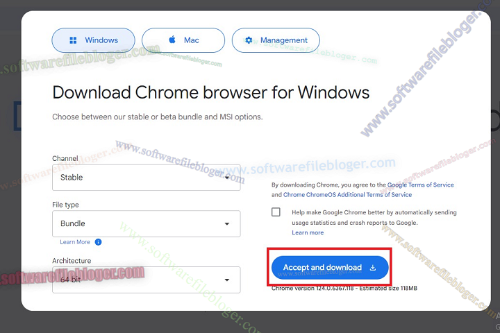 Fast download chrome installer
