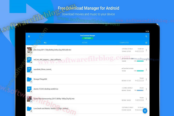 FreeDownloadManager Fast & Secure Downloader Tool