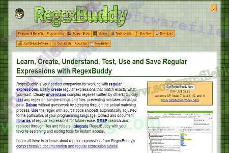 RegexBuddy – Master Regex Creation and Testing Easily