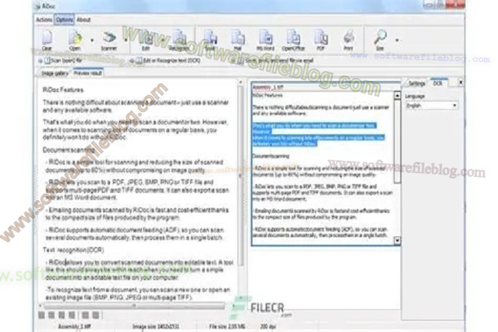 RiDoc  – Best Scanning and Document Management Tool