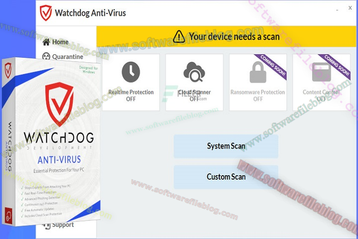 Watchdog Anti-Virus – Ultimate PC Protection Tool